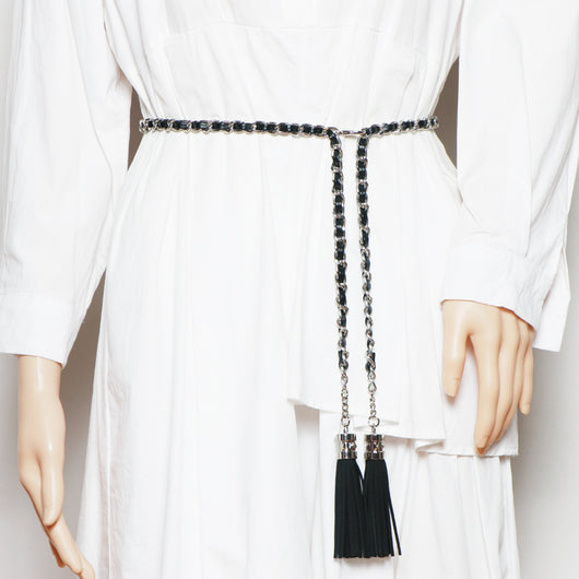 Cinturón de Cuerda con Flecos para Mujer - Accesorio de Falda - Image 8