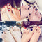 Uñas Acrílicas Artificiales Pro 24 Piezas Adhesivas