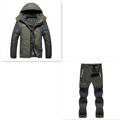 Chaqueta Térmica Impermeable con Capucha para Montaña - Image 9