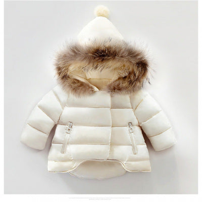 Chaqueta Polar Térmica Esponjosa para Niñas - Abrigo Invierno
