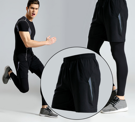 Shorts deportivos de secado rápido para correr y entrenar - Image 8