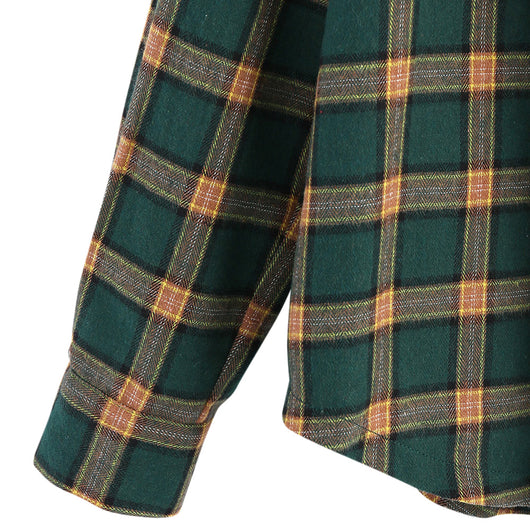 Chaqueta Hoodie Cuadrillé Acolchada para Mujer Talla Mediana - Image 3