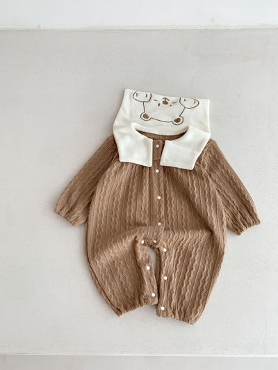 Pijama Enterizo Bebé Osito Adorable con Cierre Twist - Image 8