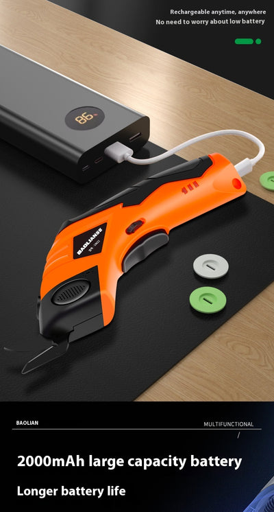 Cortadora Eléctrica de Tela con Batería de Litio - Modelo Compacto Profesional - Image 19