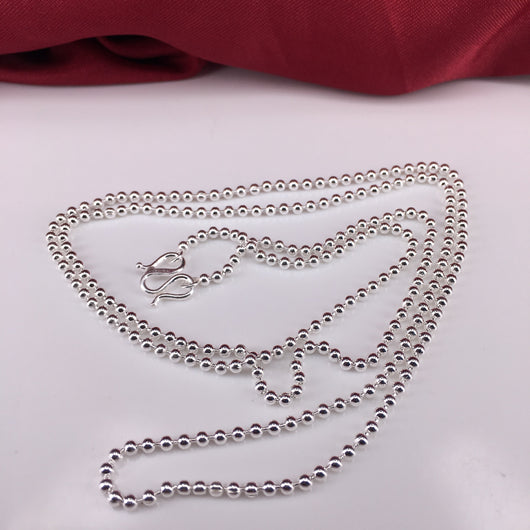 Cadena para suéter de plata esterlina hecha a mano - Image 3