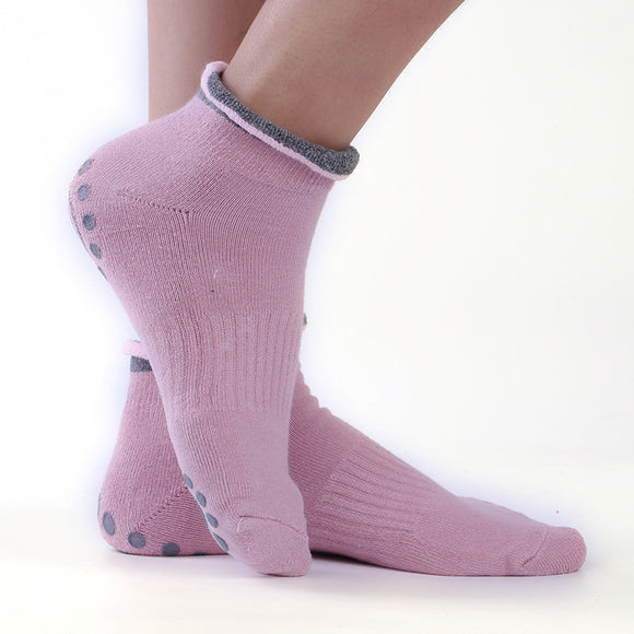 Calcetines de Yoga Antideslizantes con Suela de Silicona