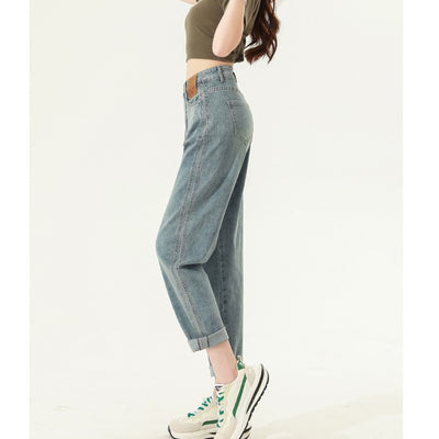 Jeans Talle Alto Rectos Harem para Mujer - Image 5