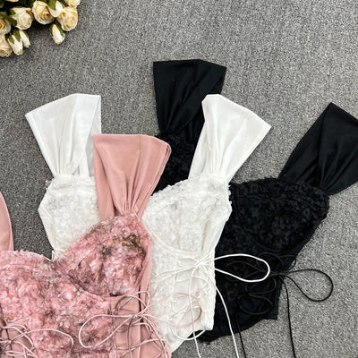Top Encaje con Tirantes Finos - Slip Elegante para Usar Visible - Image 20
