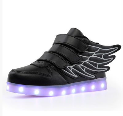 Zapatos LED Infantiles con Alas Luminosas y Carga USB - Image 11