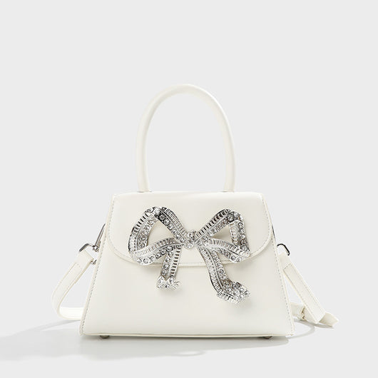 Bolsa Cuadrada Portátil con Moño Diamante - Versátil y Elegante - Image 17