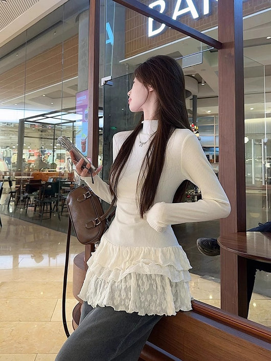 Blusa Térmica Mujer Otoño Invierno con Forro Polar y Puños Elegantes - Image 9
