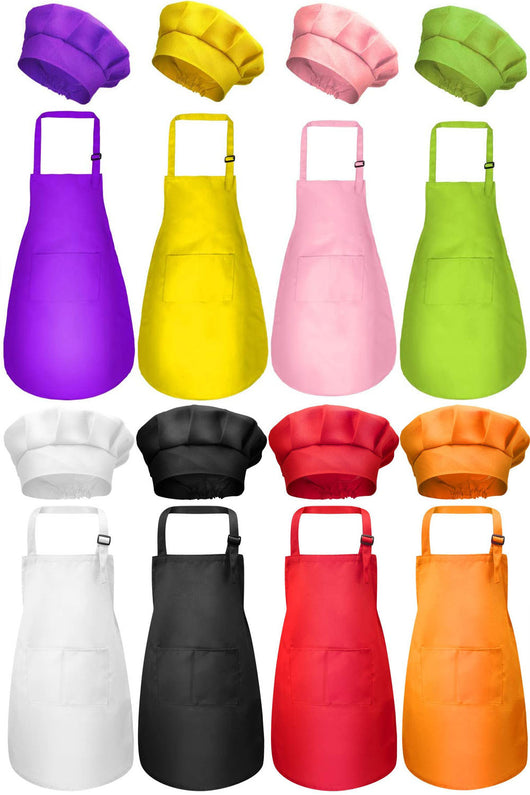 Uniforme de Chef y Delantal para Niños - Traje de Cocinero Infantil Personalizable - Image 13