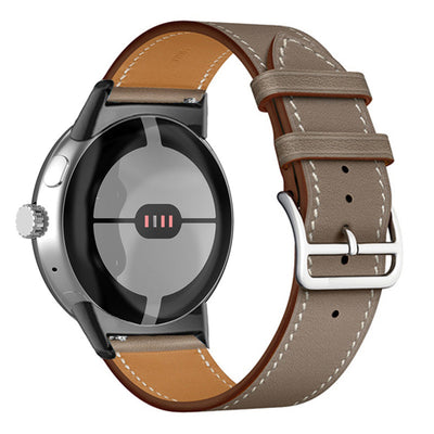 Correa de Cuero PU Bicolor para Google Watch - Estilo y Durabilidad - Image 3