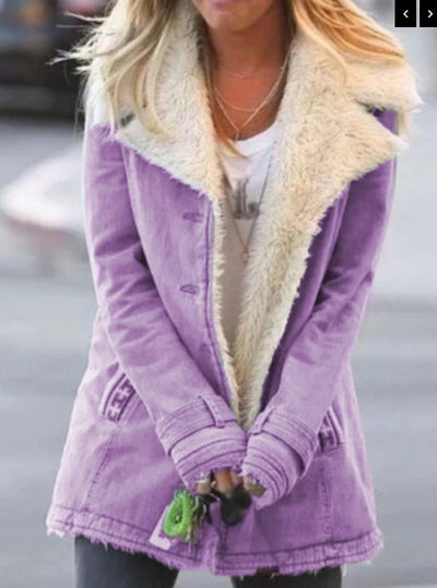 Chaqueta Acolchada de Algodón Polar para Mujer - Image 8