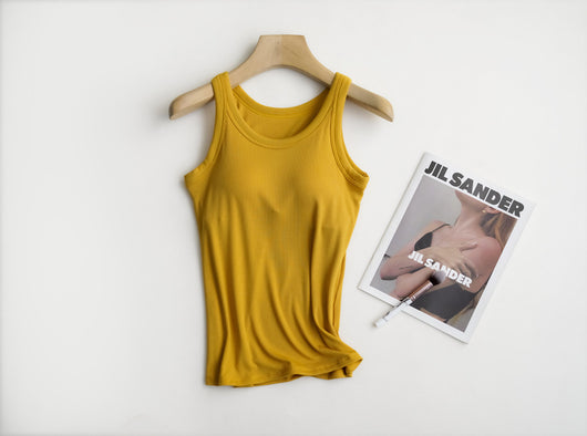 Camiseta Interior con Protector de Tirantes Integrado sin Costuras - Image 44