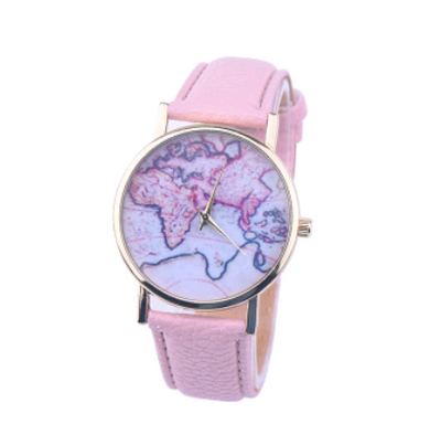 Reloj de Pulsera con Mapa Mundi - Diseño Estudiante Moderno - Image 7