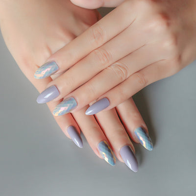 Set de 24 Uñas Postizas Trendy - Diseños Modernos y Versátiles - Image 7