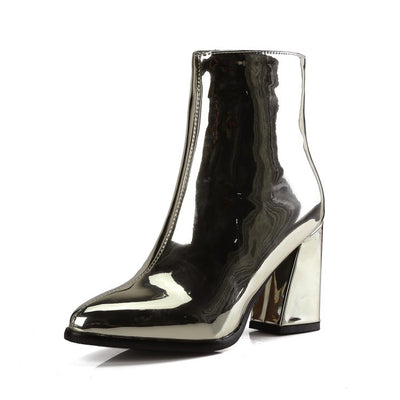 Botas Trendy Talla Grande Estilo Europeo y Americano para Mujer - Image 2