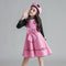 Conjunto Infantil de Chaleco y Falda de Lana