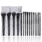 Set Profesional de 15 Brochas de Maquillaje ZOREYA