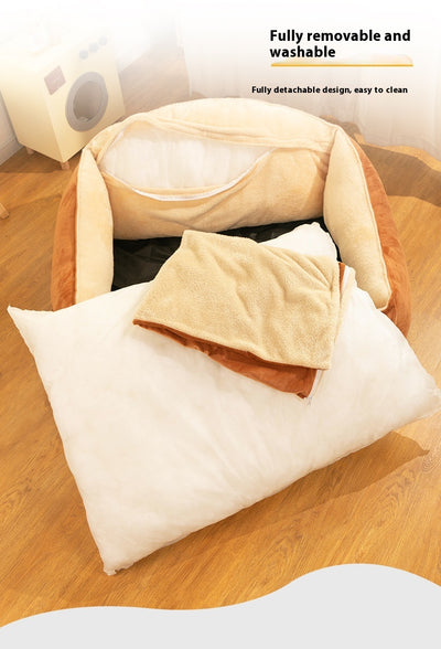 Cama Térmica para Perros Grandes con Colchón Desmontable y Lavable - Image 10