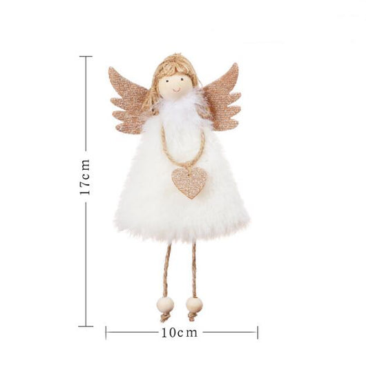 Ángel Navideño Decorativo - Adorno de Árbol de Navidad para el Hogar - Image 3