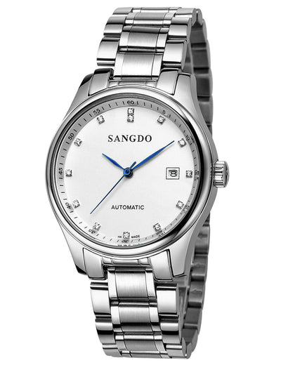 Reloj Mecánico de Acero Inoxidable Resistente al Agua - Image 11