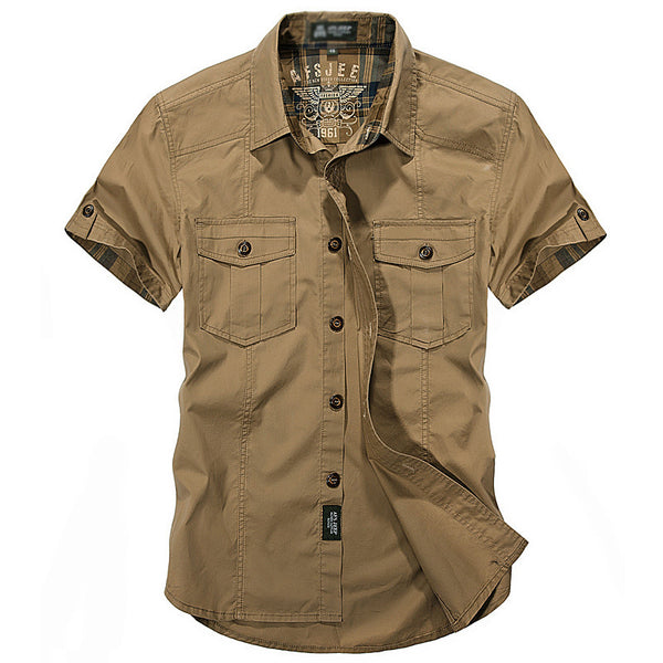 Camisa Táctica de Carga para Exteriores