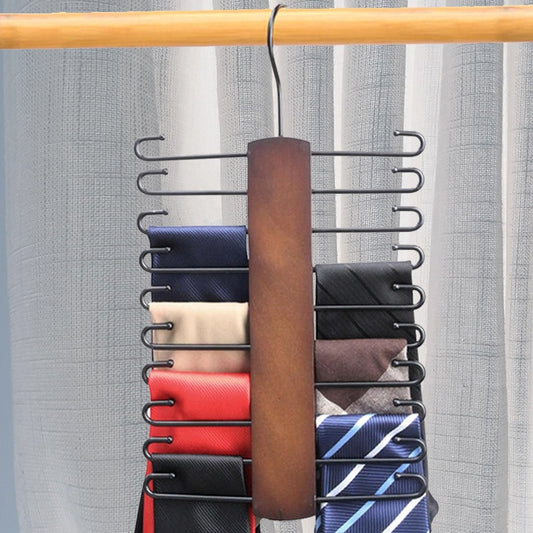 Perchas de Madera Maciza Antideslizantes para Ropa Interior