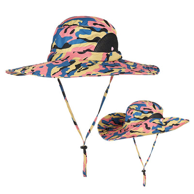Sombrero de Protección Solar UV con Ala Ancha - Image 11