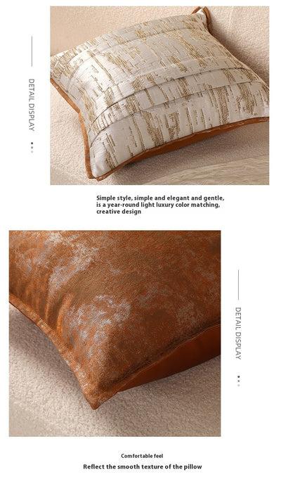 Funda de Almohada Premium Algodón y Lino Estilo Chino Contemporáneo - Image 16