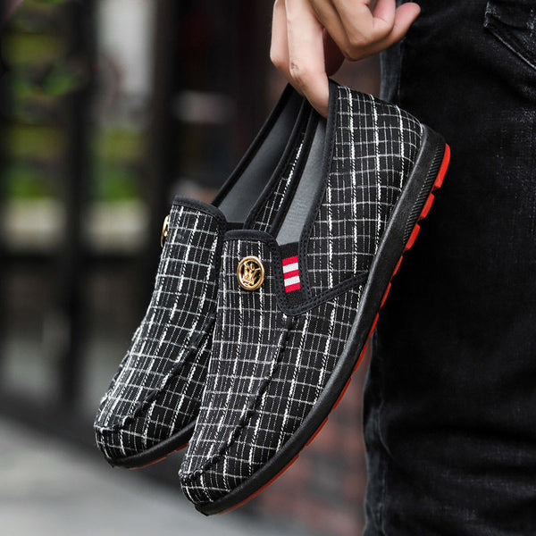 Zapatos de Tela Tradicionales Pekín para Hombre