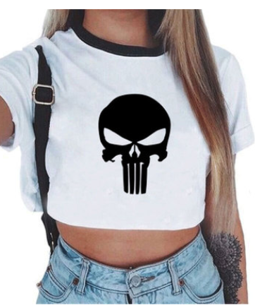 Playera Estampada Manga Corta con Diseño Explosión - Image 3