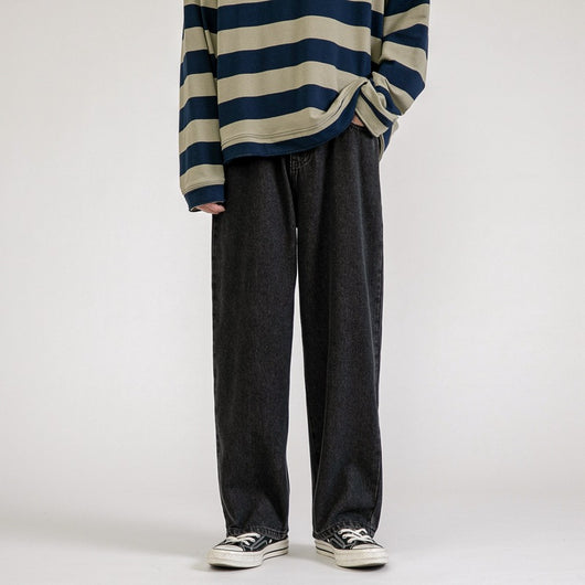 Pantalones Jeans Hombre Estilo Coreano Casual Moderno - Image 6