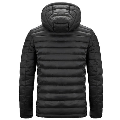 Abrigo Ligero con Capucha para Hombre - Image 3