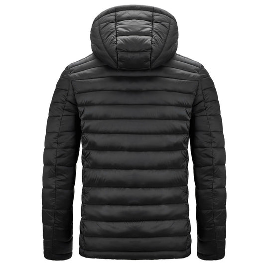 Abrigo Ligero con Capucha para Hombre - Image 3