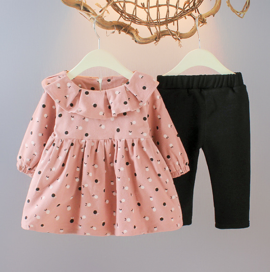 Conjunto Abrigado de 3 Piezas para Bebé de 6 Meses - Ropa de Invierno Suave - Image 5
