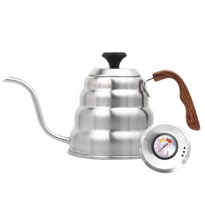 Cafetera con Pantalla de Temperatura en Acero Inoxidable - Image 2