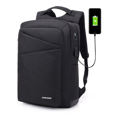 Bolsa de Hombro Ejecutiva para Hombre con Puerto USB de Carga