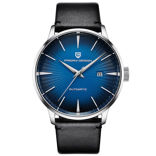 Reloj Mecánico para Hombre Resistente al Agua con Correa de Acero - Image 9