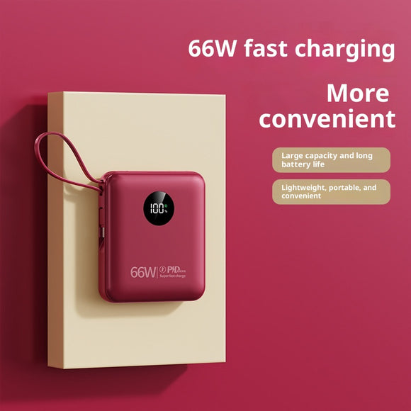 Batería Portátil de 20000 mAh - Carga Rápida y Duradera