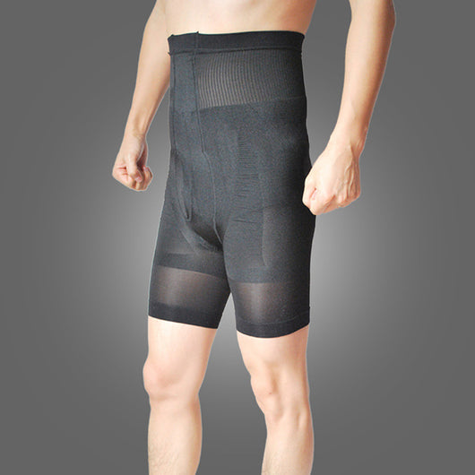 Pantalones Modeladores de Cintura Alta para Hombre - Control de Abdomen y Cadera - Image 4