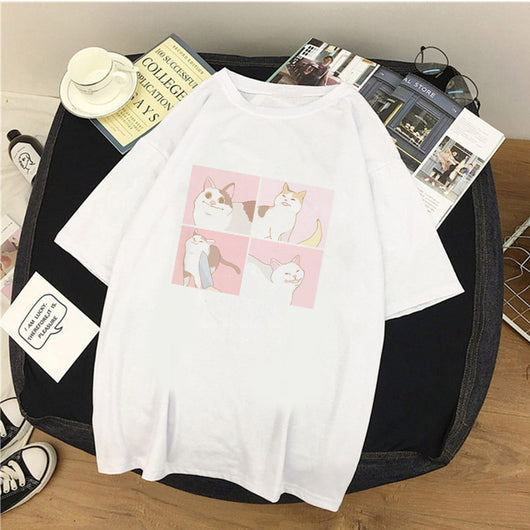 Playera Estampada con Gato Cartoon - Image 6