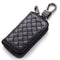 Estuche para Llaves de Cuero Tejido para Hombre