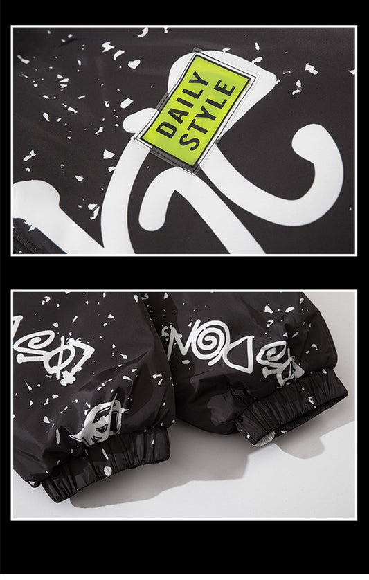 Chaqueta Acolchada Graffiti Winter Splash para Hombre - Image 2