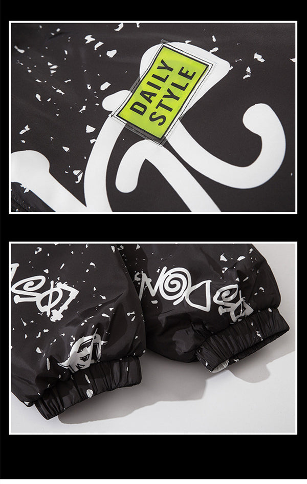 Chaqueta Acolchada Graffiti Winter Splash para Hombre