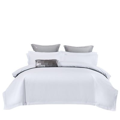 Juego de Cama Hotelero Blanco Puro - Set de 4 Piezas - Image 13