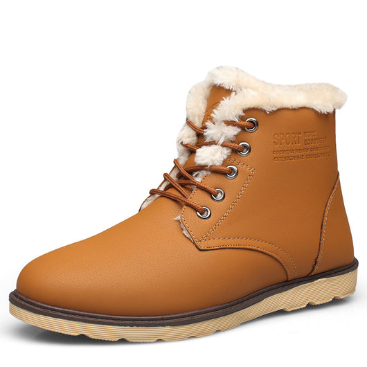 Botas Martin Altas para Hombre con Cachemira Premium - Image 3