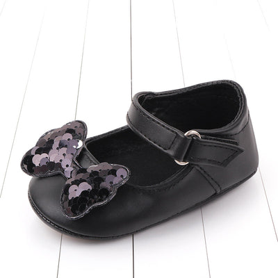 Zapatos de Bebé Princesa con Lentejuelas y Moño - Image 13