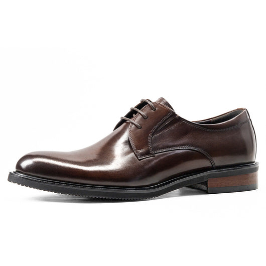 Zapatos de Cuero Ejecutivo Estilo Coreano para Hombre - Image 5